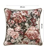Goblen Desenli Dekoratif Kırlent 45 x 45 cm – Dolgulu